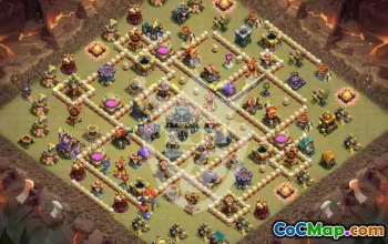 Top Town Hall 17 Base Layouts & Maps #45266