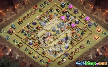 Top Clash of Clans TH17 Base Layouts with Links #45293