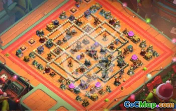 Top Copy Base Layout for TH17 Clash of Clans #45308