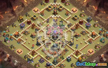 Top CoC TH17 Base Layouts with Copy Links #45320