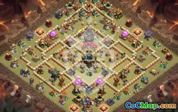 Top CoC Town Hall 17 Base Layouts #45323