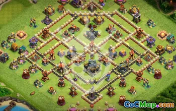 Copy Town Hall 17 Base Layouts & Strategies #45324