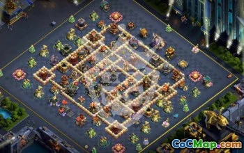 Top Town Hall 17 Base Layouts with Copy Link #45343