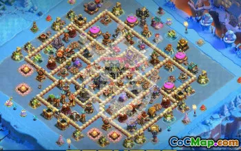 Best Copy Base Layout for TH17 Clash of Clans #45345