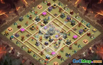 Best Town Hall 17 Base Layouts for Clans #45357