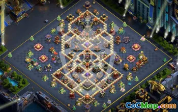 Best Copy Base Layout for Town Hall 17 #45359