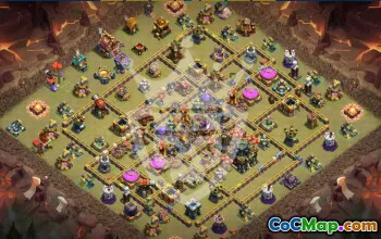 Top Clash of Clans TH17 Base Layouts with Links #45371