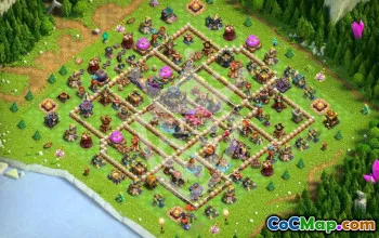 Best Copy Base Layout for Town Hall 17 #45391