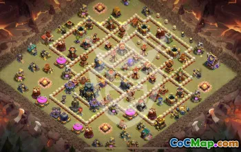 Top Clash of Clans TH17 Base Layouts with Links #45398