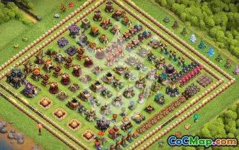 Top Town Hall 17 Base Layouts with Copy Links #45402