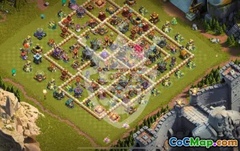 Best Copy Base Layout for TH17 in Clash of Clans #45403