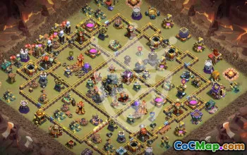 Copy TH17 Base Layout for Clash of Clans #45407