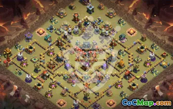 Copy TH17 Base Layouts for Clash of Clans #45410