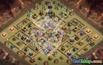 Top Town Hall 17 Base Layouts with Copy Links #45411