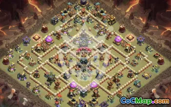 Top Town Hall 17 Base Layouts & Maps #45417
