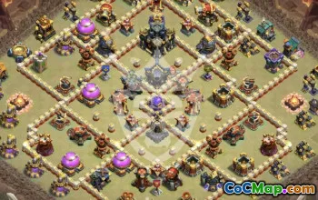 Best Copy Base Layouts for Clash of Clans TH17 #45418