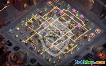 Copy TH17 Base Layout for Clash of Clans #45426