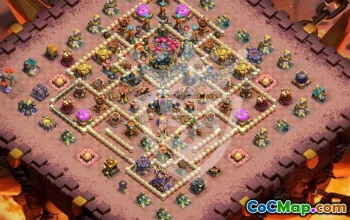 Top Coop Base Layouts for Town Hall 17 #45430