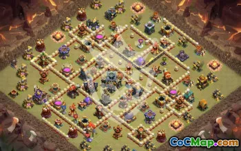 Top Town Hall 17 Base Layouts & Maps #45440
