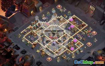Best Copy Base Layout for TH17 Clash of Clans #45442