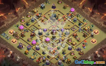 Copy Town Hall 17 Base Layouts for CoC #45448