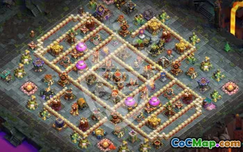 Top Coop Base Layouts for TH17 Clash of Clans #45465