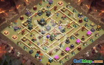 Best Copy TH17 Base Layouts for Clash of Clans #45473