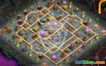 Best Copy Base Layout for TH17 in Clash of Clans #45501
