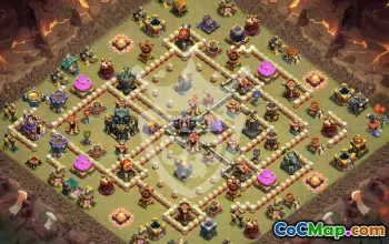 Top Clash of Clans Town Hall 17 Base Layouts #45504