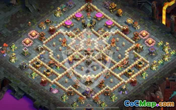 Top Clash of Clans TH17 Base Layouts with Links #45506