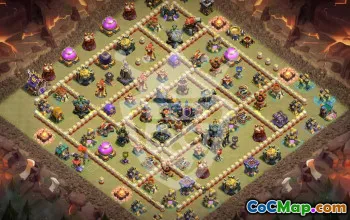 Best TH17 Clash of Clans Base Layouts to Copy #45513