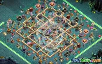 Top Copy Base Layouts for Clash of Clans TH17 #45518