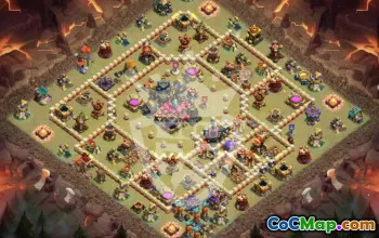 Perfect Town Hall 17 Base Layouts for Clash of Clans #45520