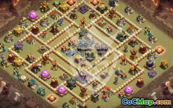 Top Clash of Clans Town Hall 17 Base Layouts #45521