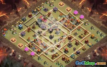 Best Copy Base Layout for Town Hall 17 #45523