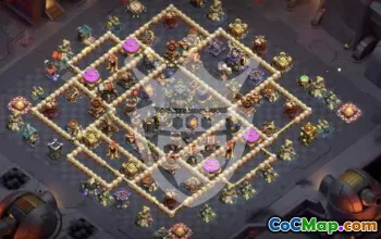 Top Copy Base Layouts for Clash of Clans TH17 #45532