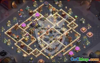 Top Copy Base Layout for Town Hall 17 #45534