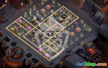 Copy Town Hall 17 Base Layouts with Link #45535