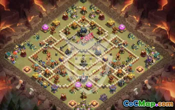 Copy TH17 Base Layouts for Clash of Clans #45541