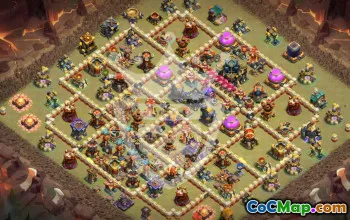 Copy Town Hall 17 Base Layouts for Clash of Clans #45544