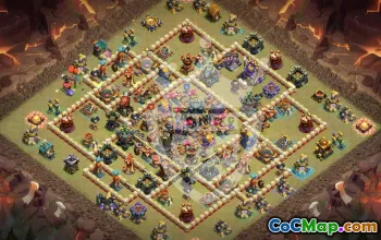 Top Clash of Clans TH17 Base Layouts & Maps #45545