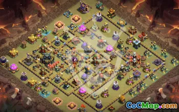 Ultimate Town Hall 17 Base Layouts for Clash of Clans #45553