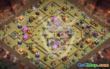 Top TH17 Clash of Clans Base Layouts to Copy #45555