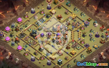 Top Copy Base Layouts for Clash of Clans TH17 #45556