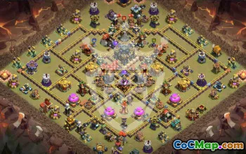 Copy Town Hall 17 Base Layouts with Links #45560