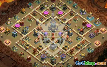 Best Copy Base Layout for Town Hall 17 #45561