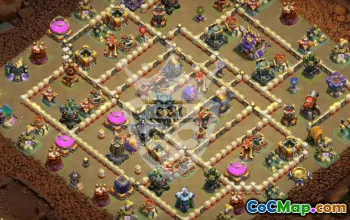 Clash of Clans Town Hall 17 Base Layouts #45562