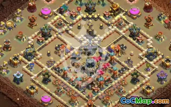Top Clash of Clans TH17 Base Layouts to Copy #45563