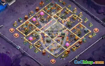 Best Copy Base Layout for TH17 Clash of Clans #45569
