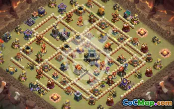 Best Copy Base Layout for Town Hall 17 #45579